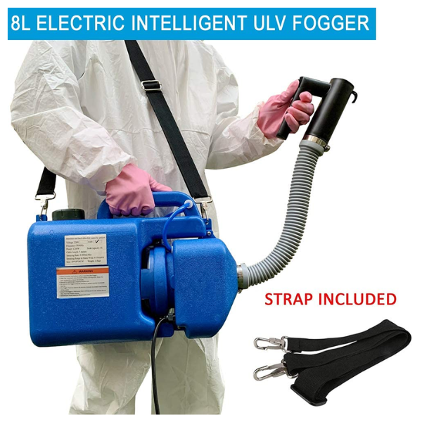 MAQUINA ELECTRICA 8L C/ ATOMIZADOR NIEBLA FRIA ULV FOGGER